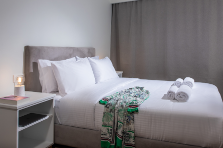 Enea City Suites bed