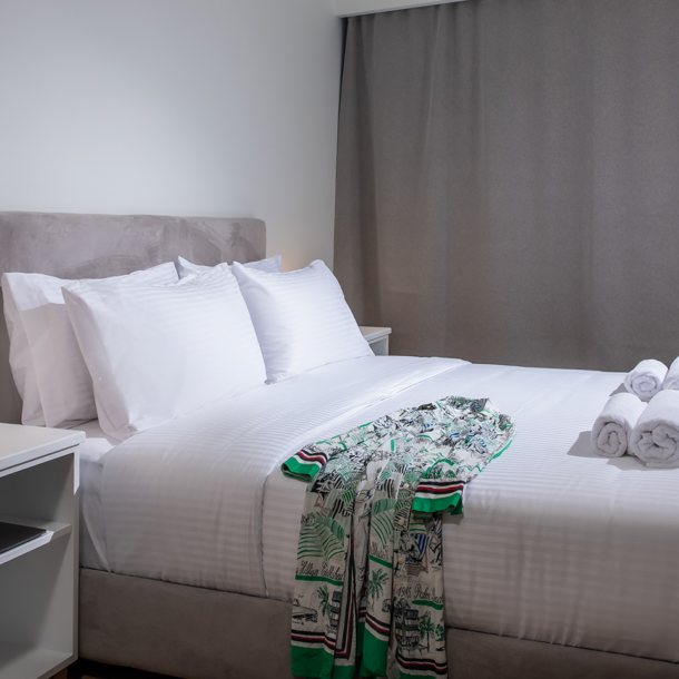Enea City Suites bed
